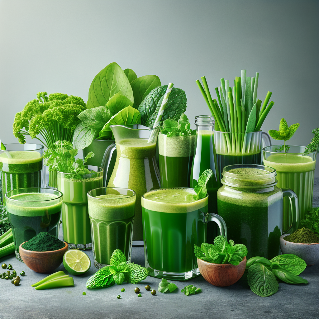 Yeşil Bitkili İçeceklerin Getirdiği Sağlık