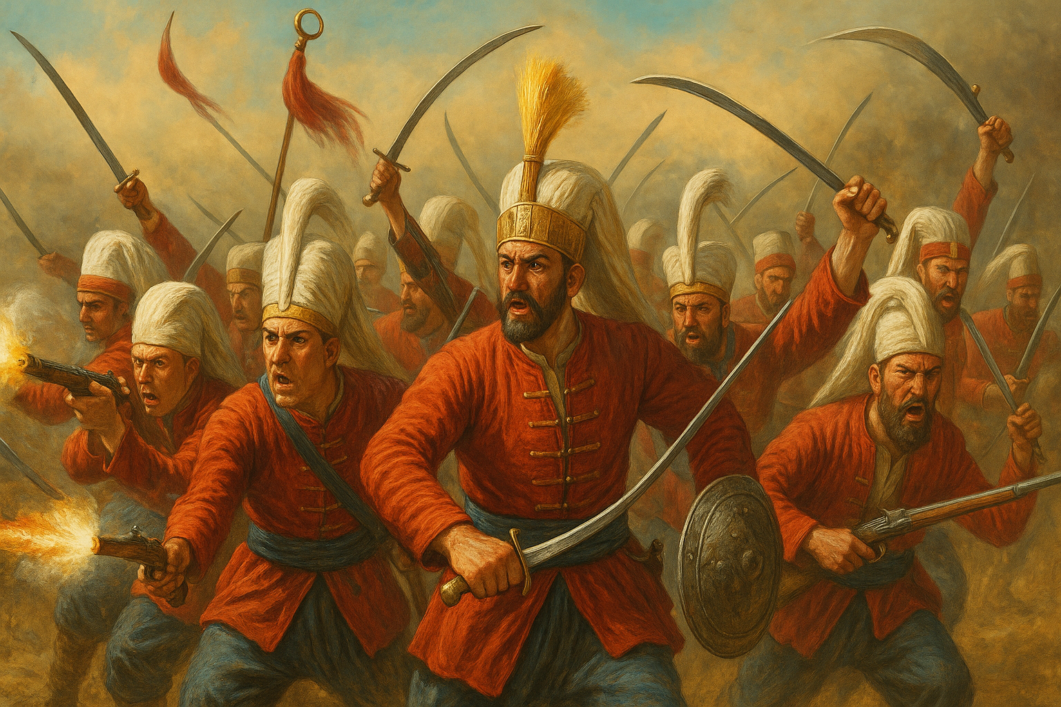 Yeniçeri (Eski Asker ) Padişah 2. Mahmut Ayaklanması